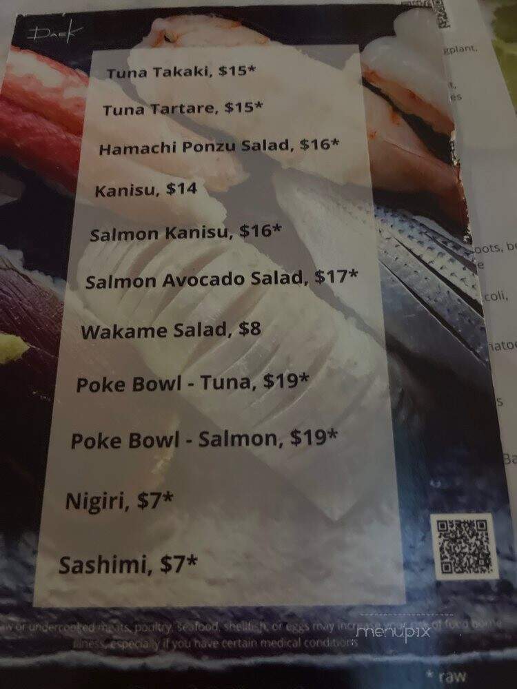 Daek - Miami, FL menu_pic