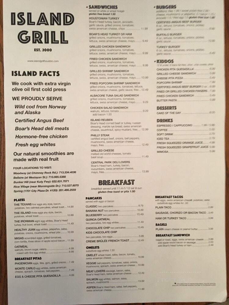 Island Grill - Spring, TX