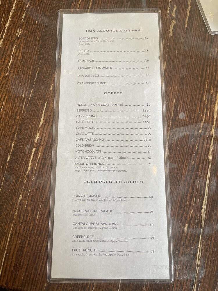 Oakmont Food - Austin, TX menu_pic