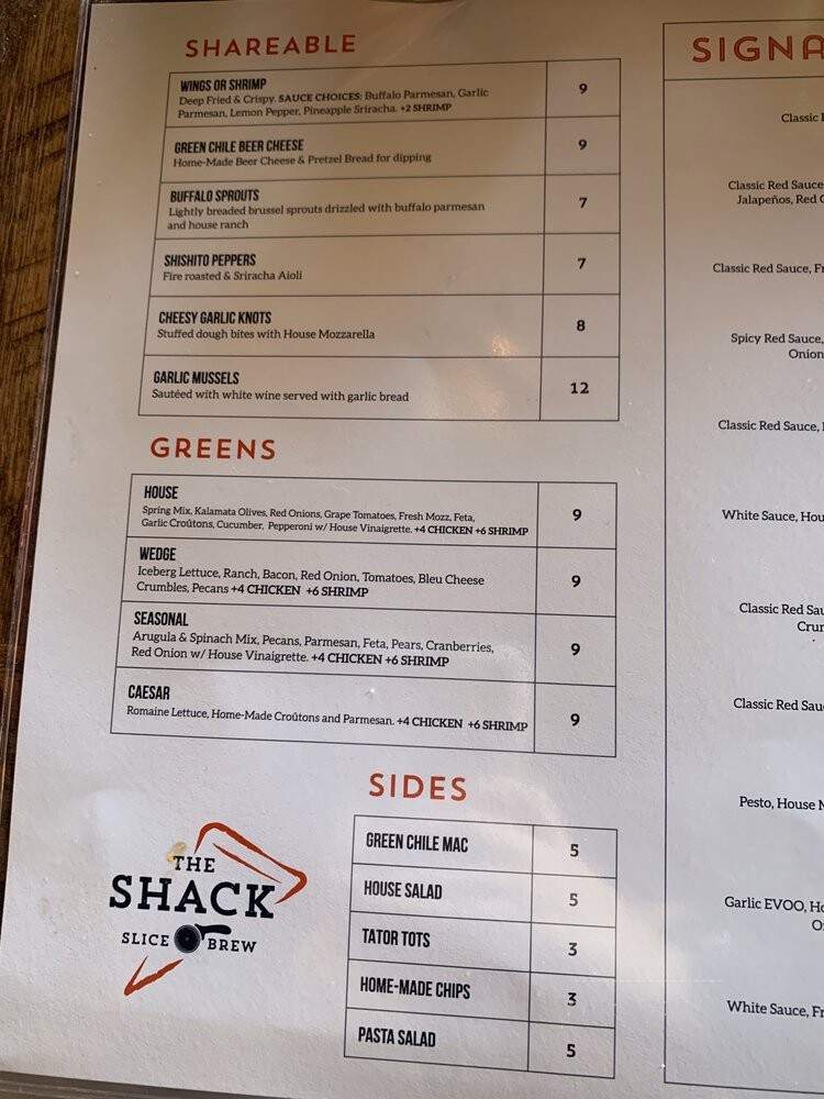 The Shack Slice & Brew - El Paso, TX