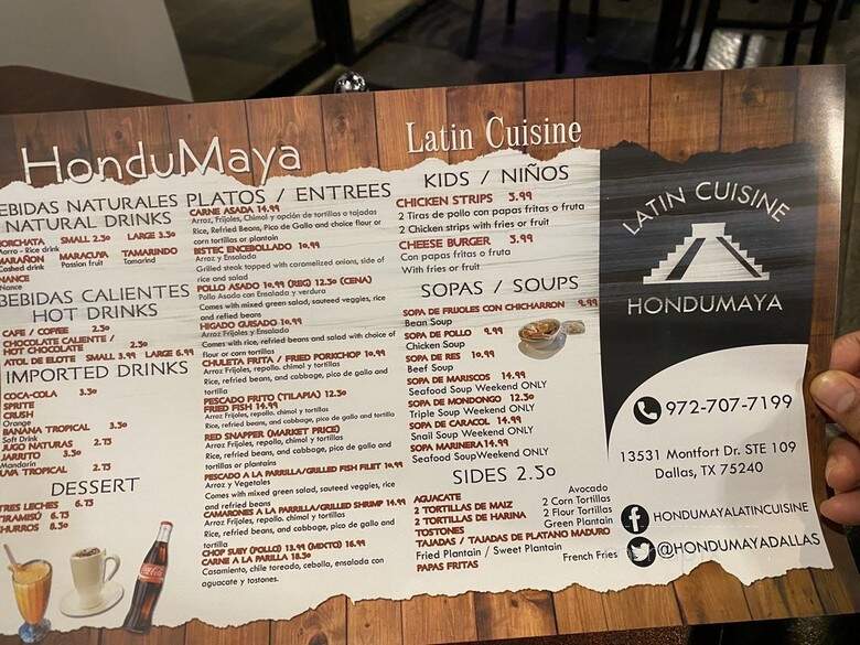 HonduMaya Latin Cuisine - Dallas, TX