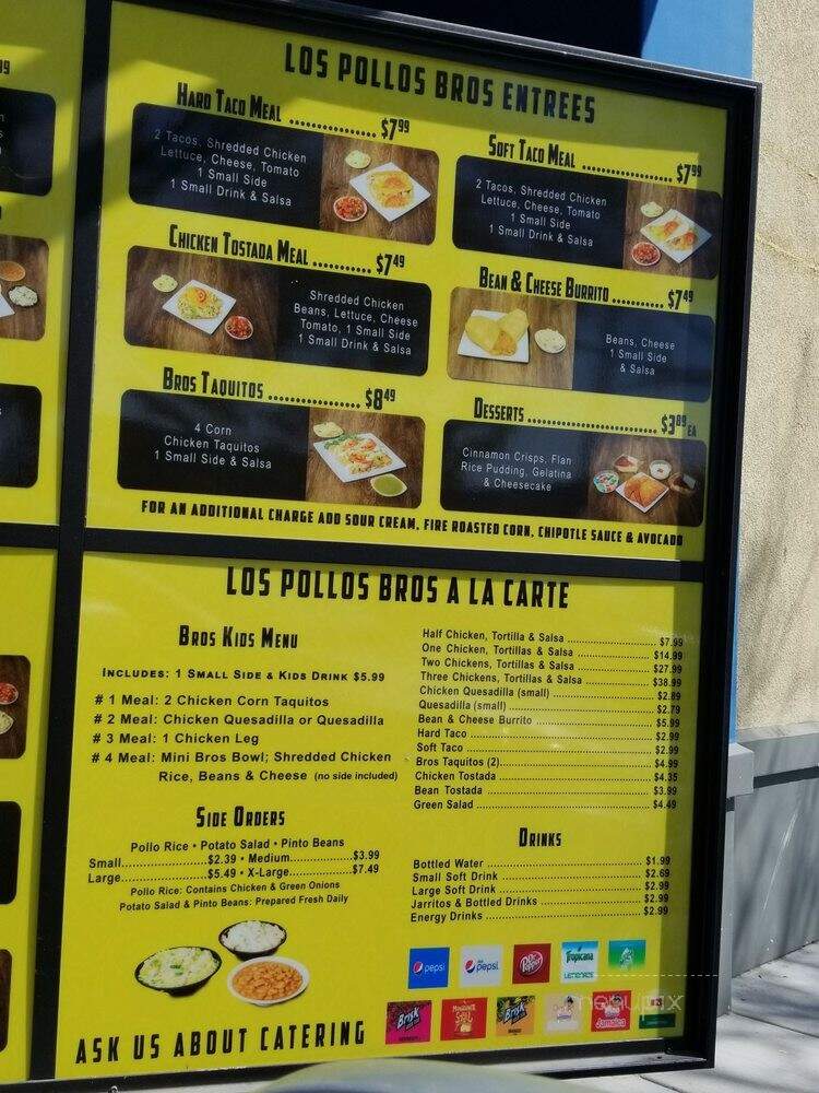 Los Pollos Bros Apple Valley - Apple Valley, CA menu_pic