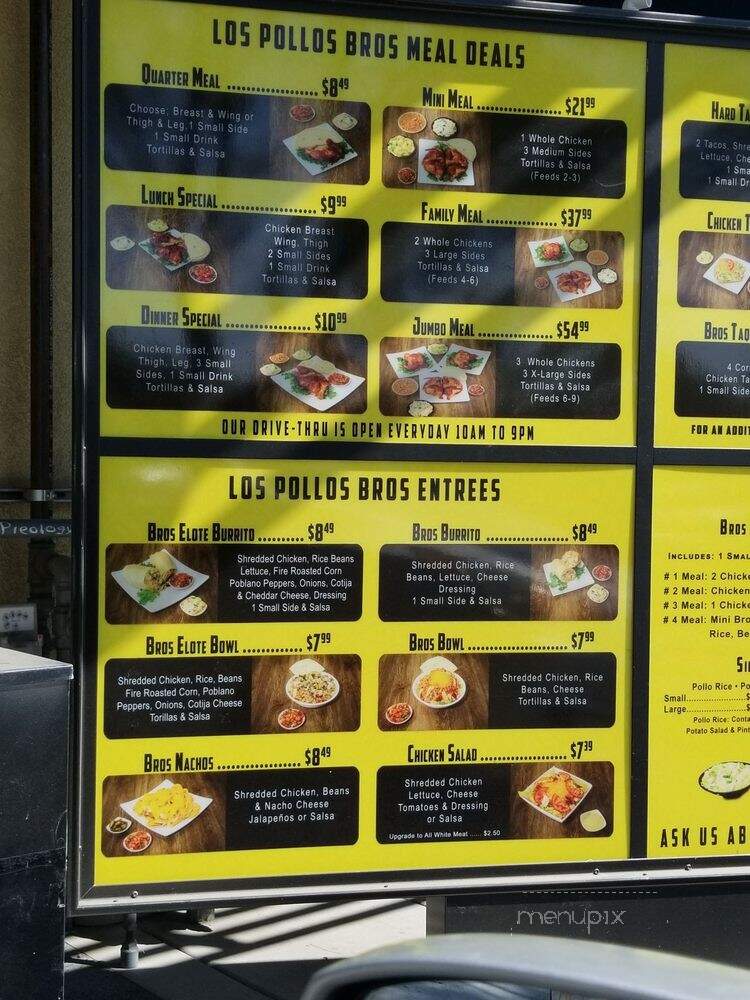 Los Pollos Bros Apple Valley - Apple Valley, CA menu_pic