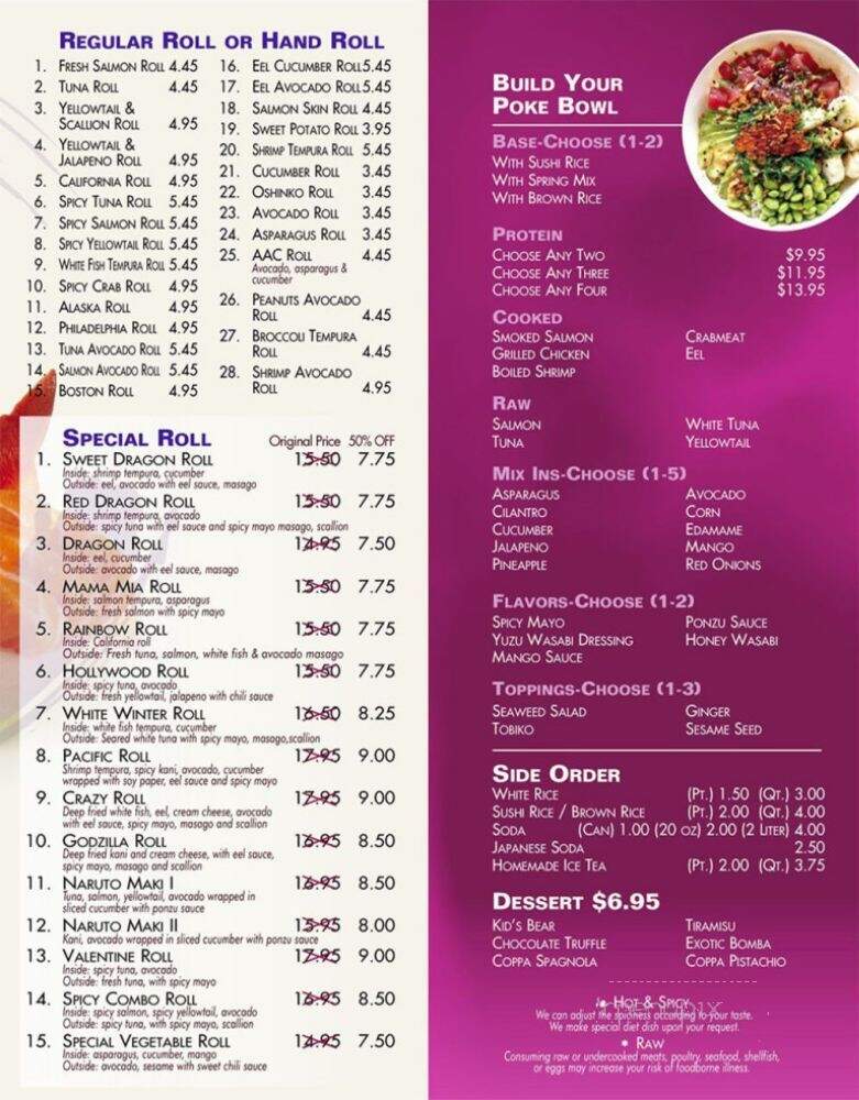 Nan Feng Asian Food Restaurant - Abington, PA menu_pic