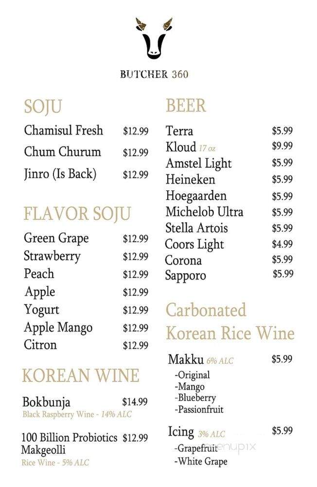 Butcher 360 - New Brunswick, NJ menu_pic