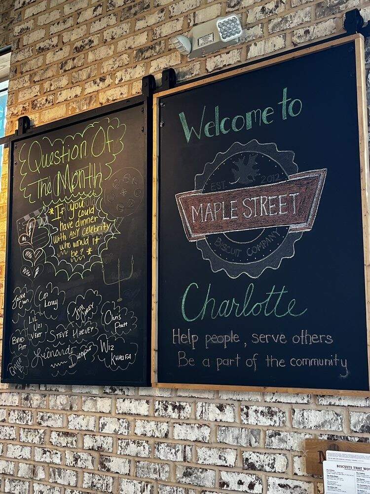 Maple Street Biscuit Company - Charlotte, NC menu_pic