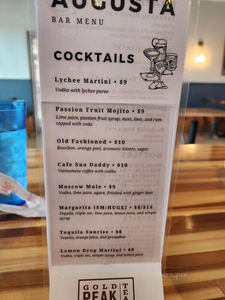 Pho Augusta Grill & Bar - Augusta, GA menu_pic