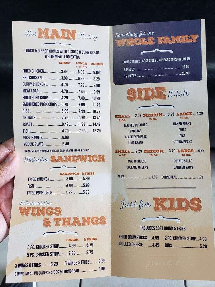 Shut Em Down ASR - Jacksonville, FL menu_pic