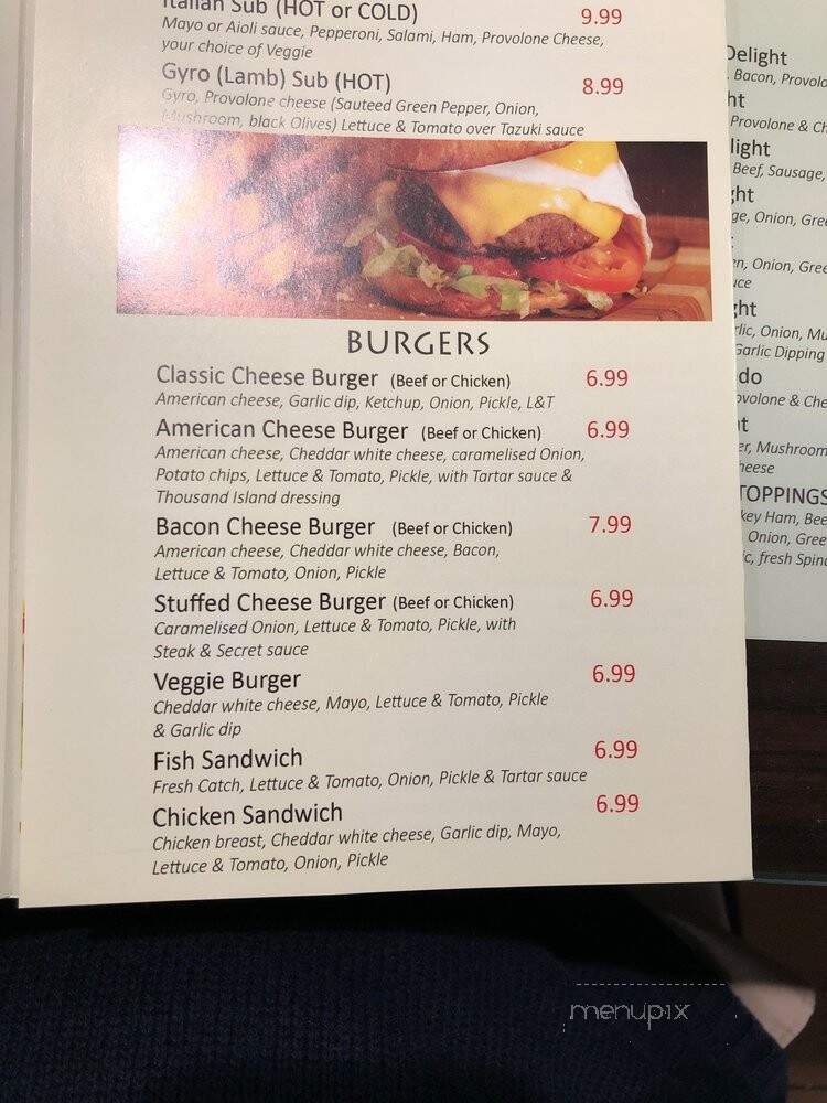 Crazee Marios - Lake Worth, FL menu_pic