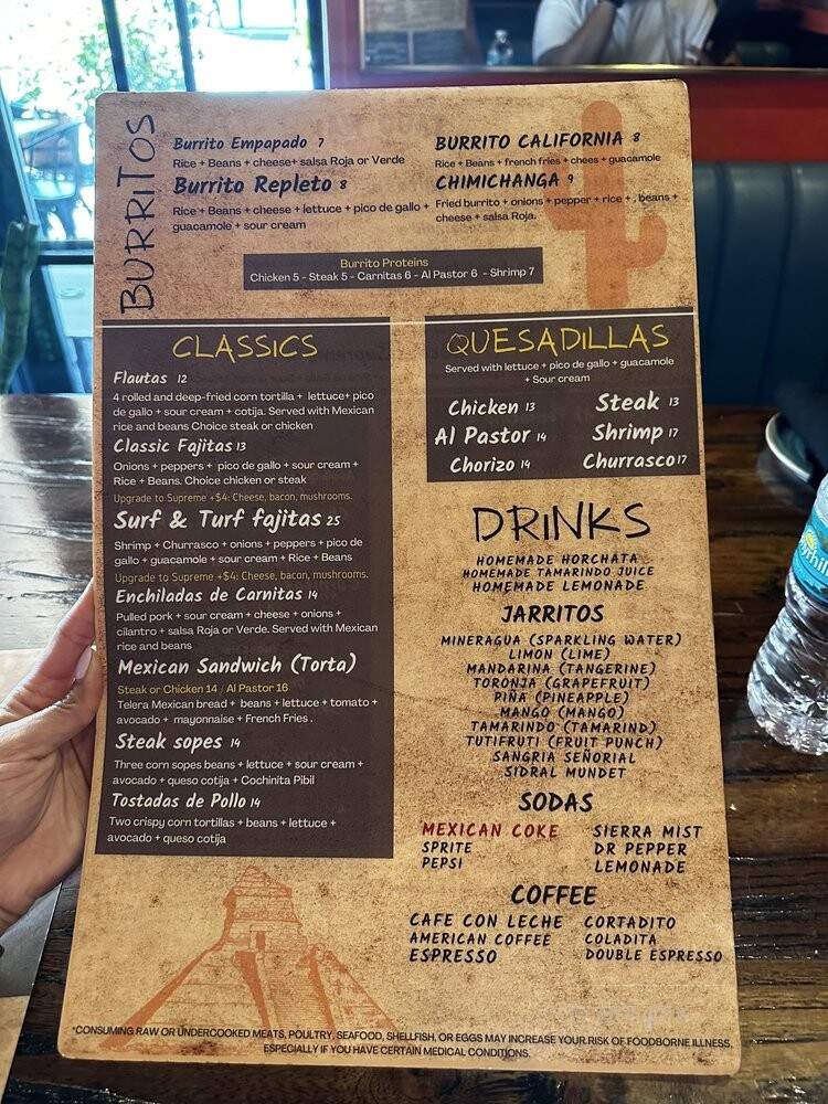 Taco Way - Miami, FL menu_pic