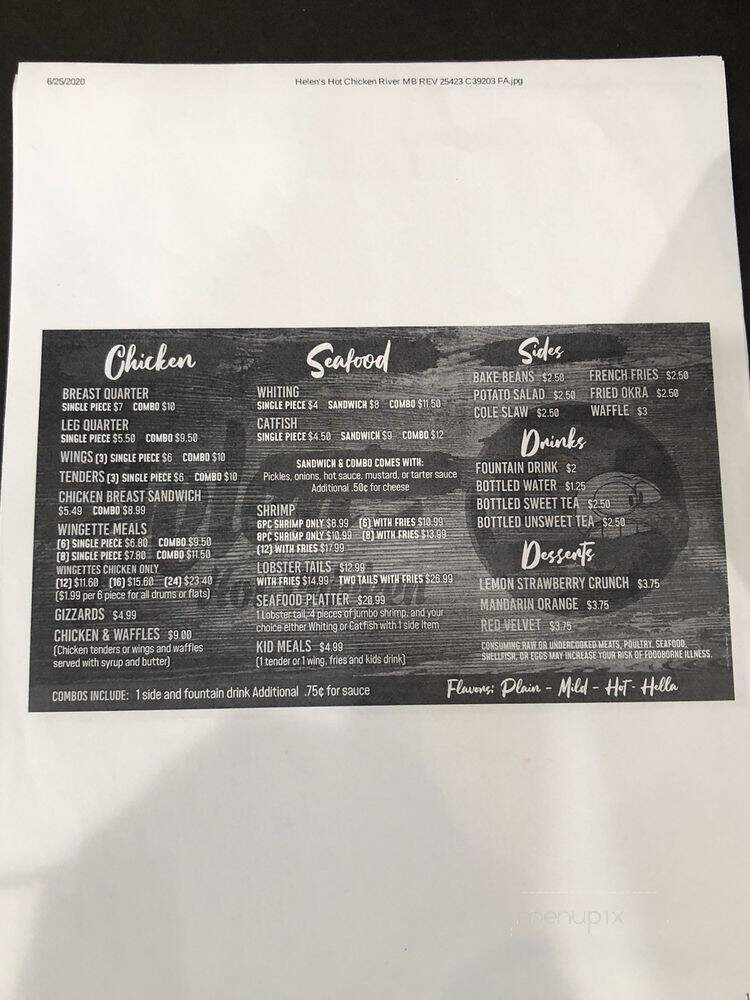 Helen's Hot Chicken - Atlanta, GA