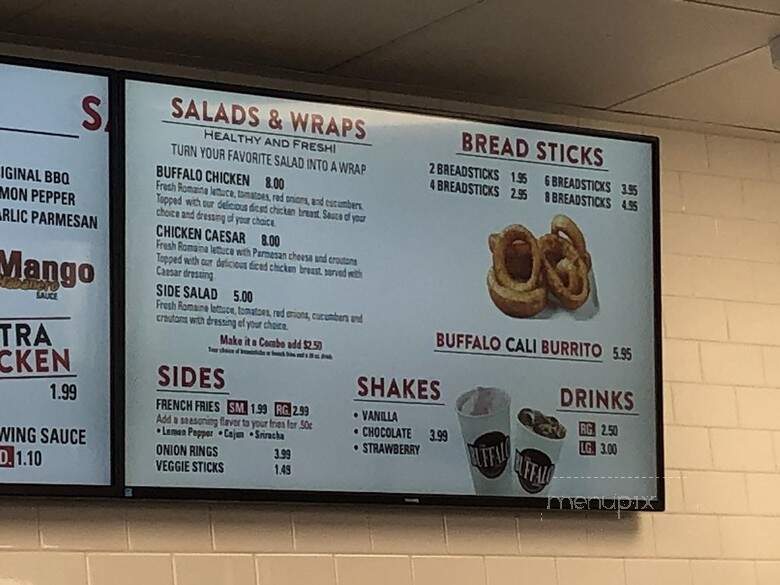 The Buffalo Spot - Colton, CA menu_pic