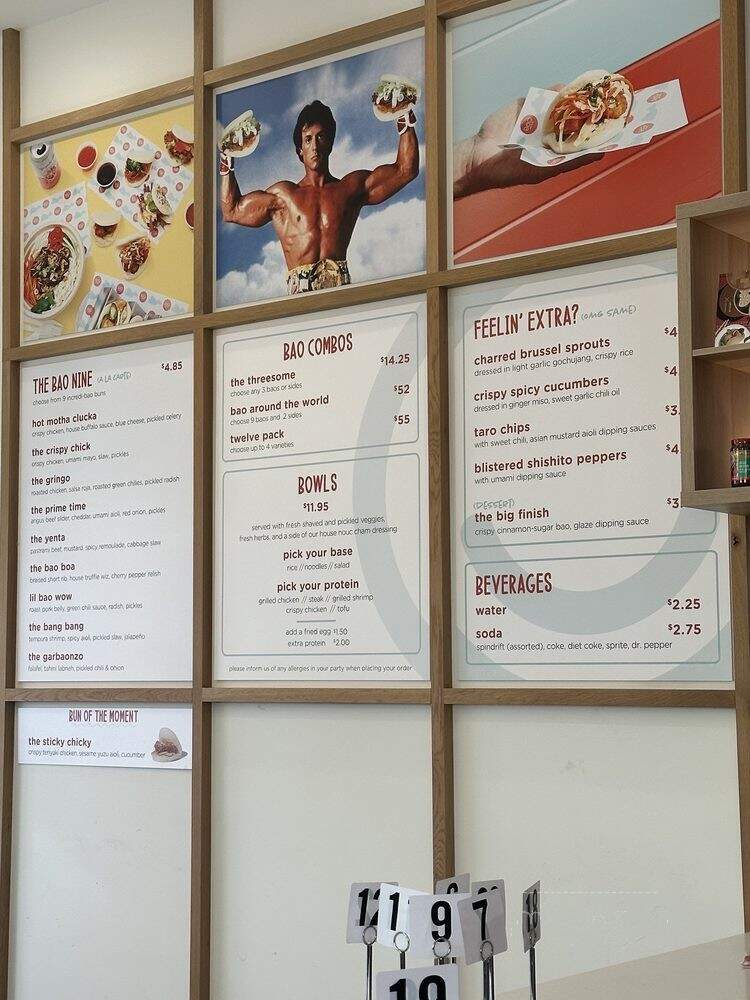 Bao Nine - Philadelphia, PA menu_pic