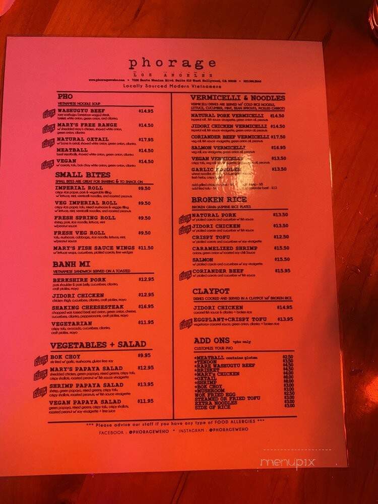 D Town Pizzeria - West Hollywood, CA menu_pic