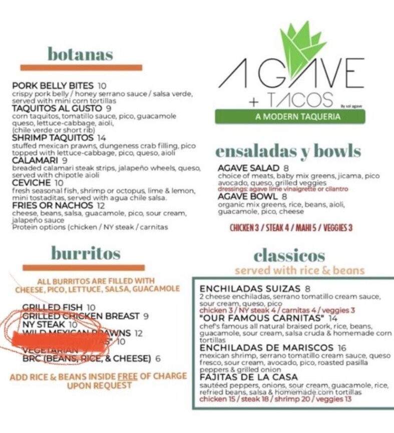 Agave and Tacos  - Mission Viejo, CA