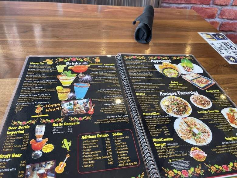 Amigos Tacos & Cantina - Las Vegas, NV menu_pic