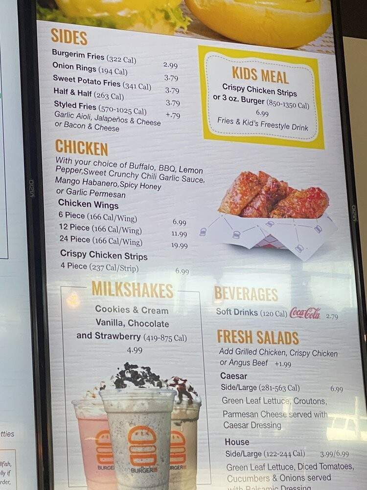BurgerIM - West Covina, CA menu_pic