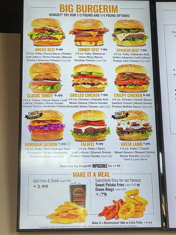 BurgerIM - West Covina, CA menu_pic