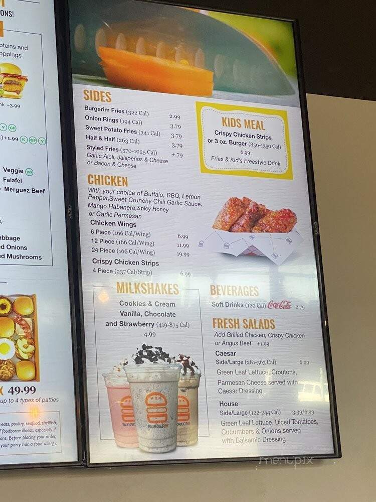 BurgerIM - West Covina, CA menu_pic