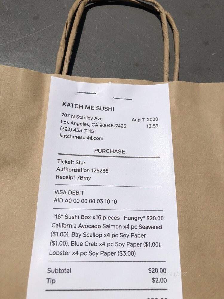 Azai Sushi - West Hollywood, CA menu_pic