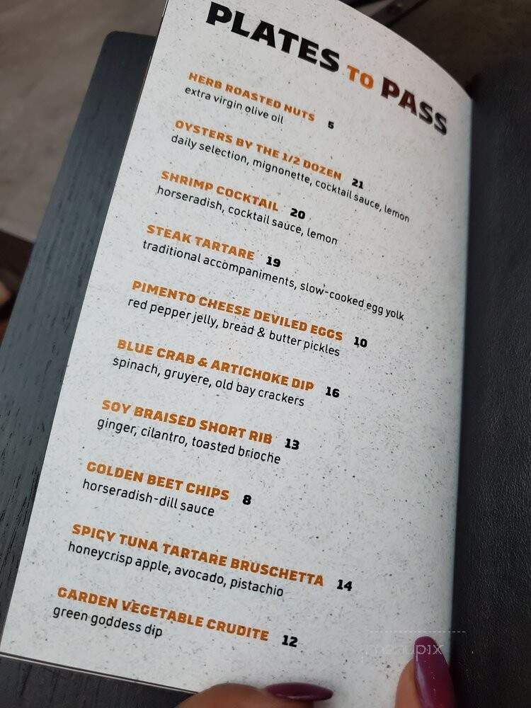 Bitters End - Louisville, KY menu_pic