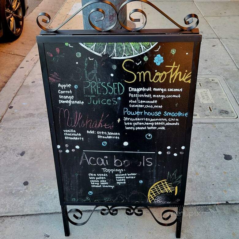 Uptown Coffee - Glendale, CA menu_pic
