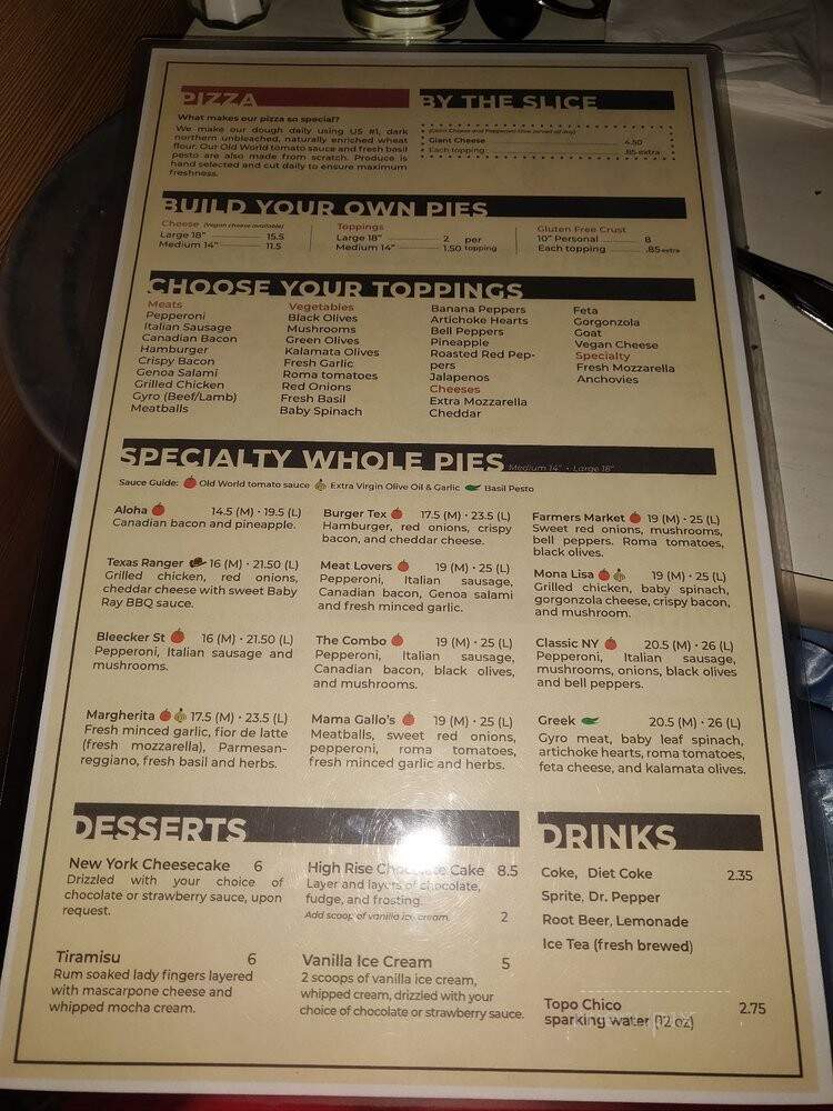Prime Pizza - League City, TX menu_pic