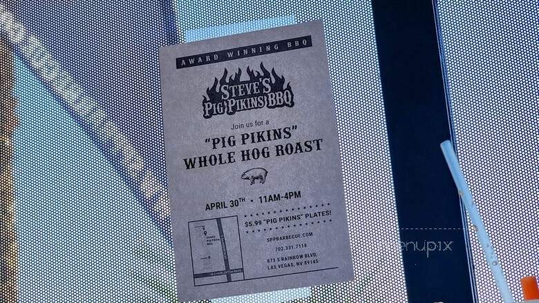 Steve's Pig Pikins BBQ - Las Vegas, NV