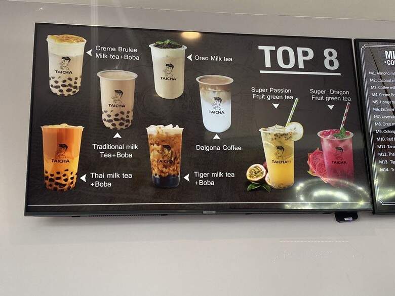 Taicha - Irvine, CA menu_pic
