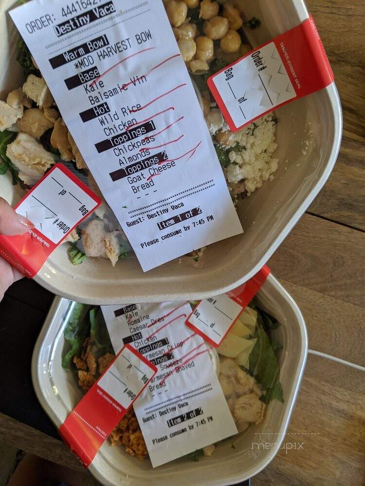 Sweetgreen - Los Angeles, CA menu_pic