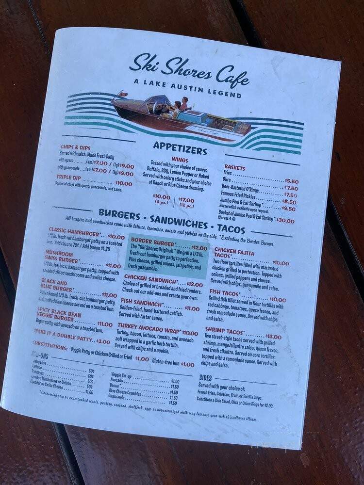 Ski Shores Cafe - Austin, TX