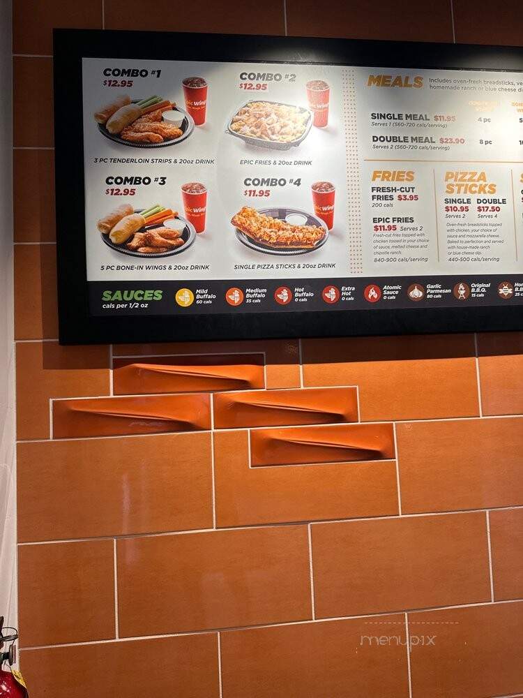 Epic Wings N Things - Escondido, CA menu_pic