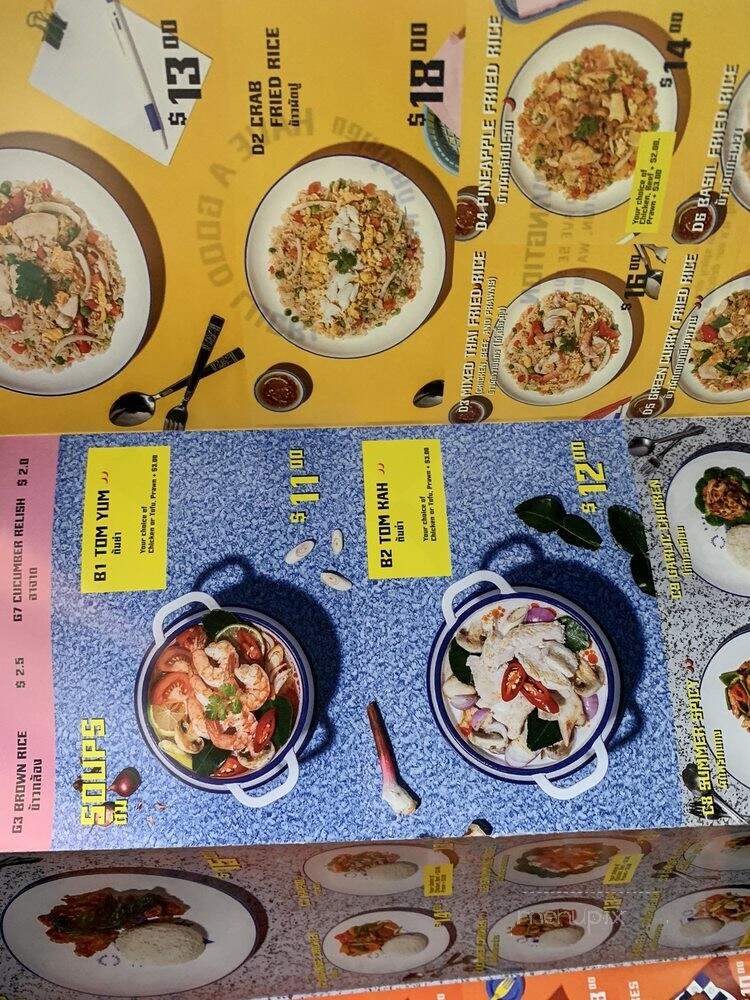 Choke Dee Thai Street - Covington, WA menu_pic