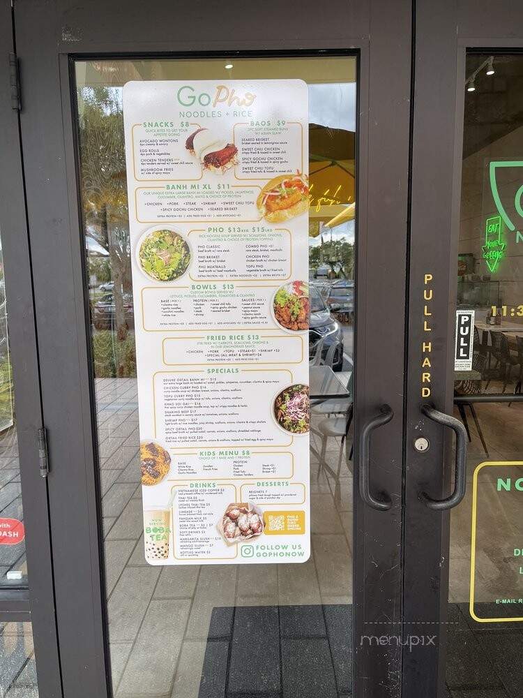GoPho - Davie, FL menu_pic