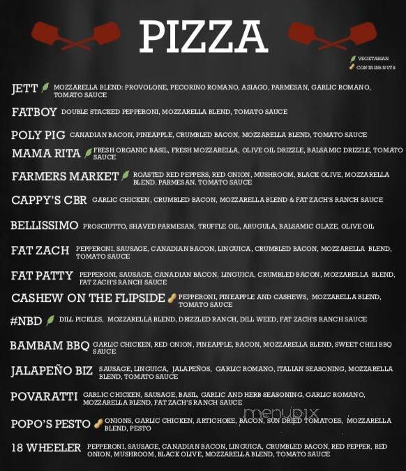 Fat Zach's Pizza - Sumner, WA menu_pic