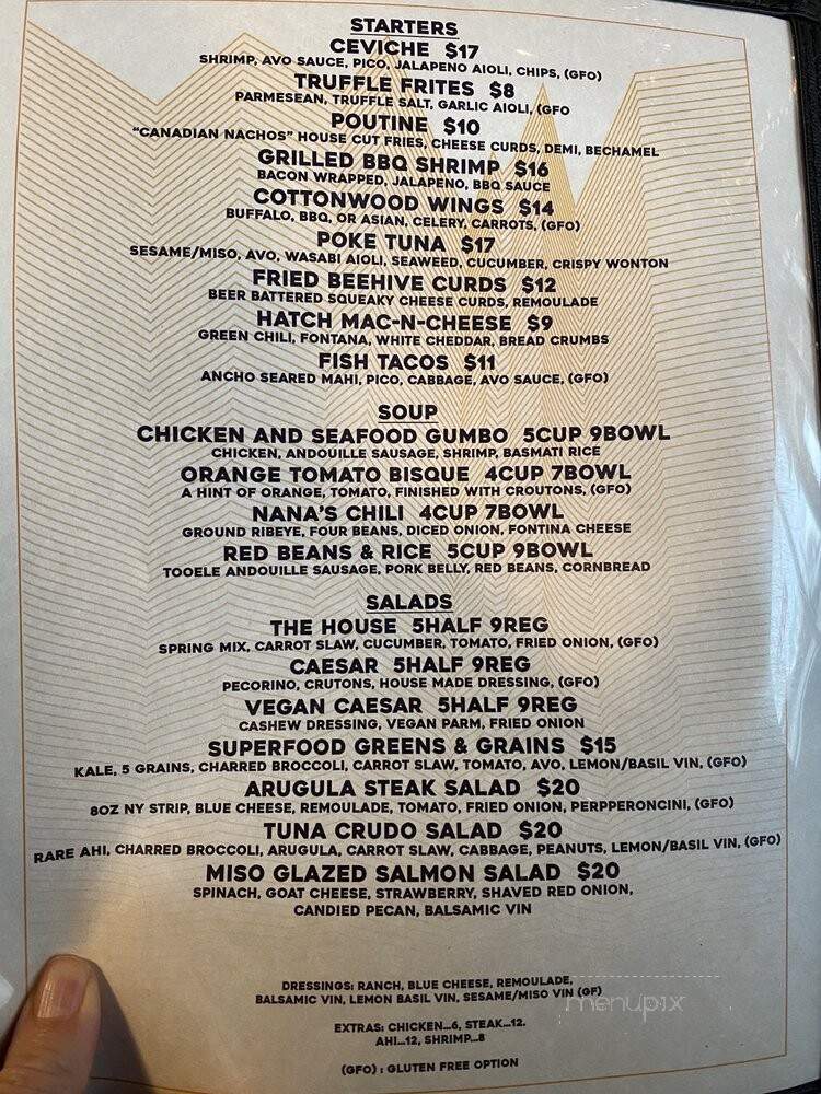Localz Bistro - Sandy, UT menu_pic