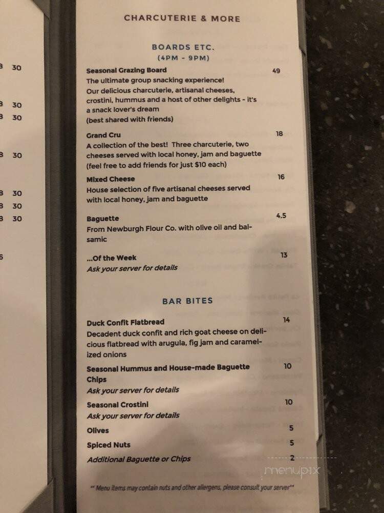 1915 Wine Cellar - Poughkeepsie, NY menu_pic