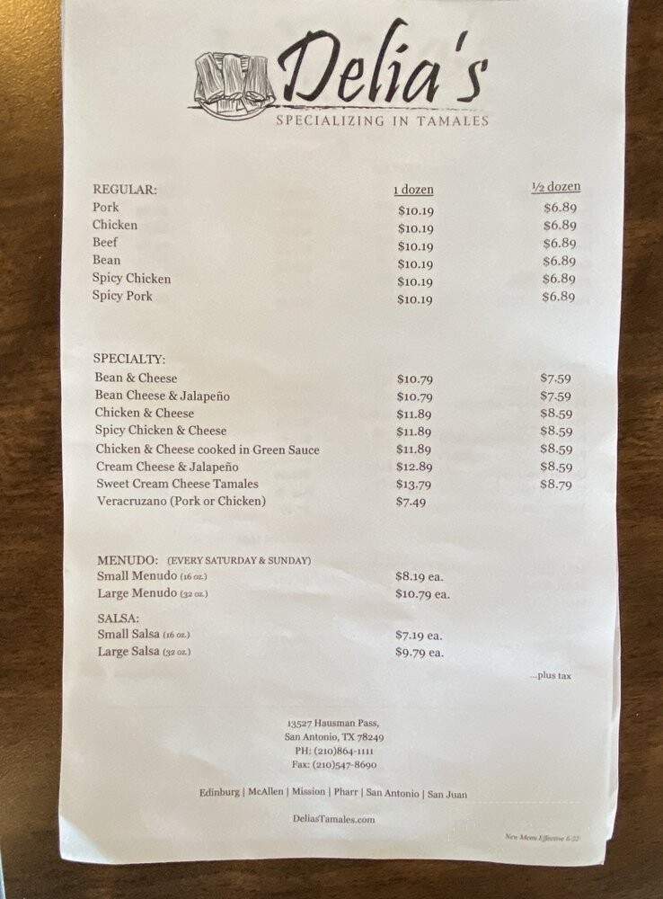 Delia's - San Antonio, TX