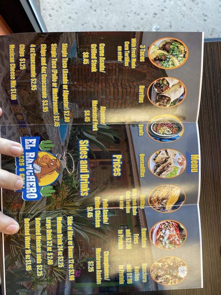 El Ranchero Tacos and Grill - Las Vegas, NV menu_pic