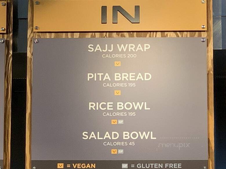 Sajj Mediterranean - Los Angeles, CA menu_pic
