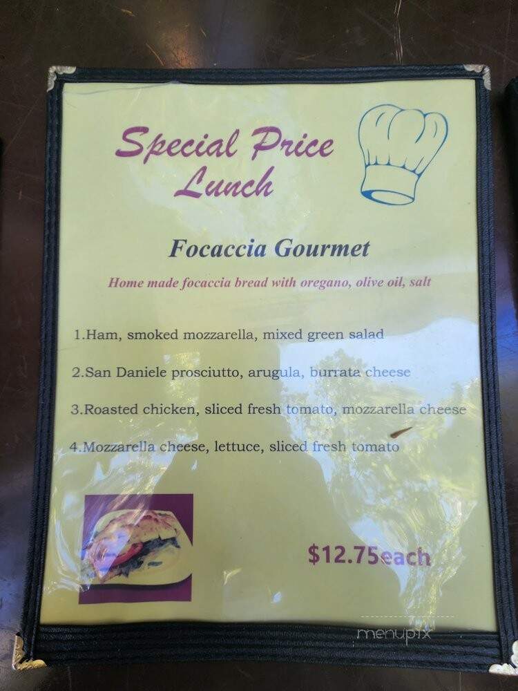 Sweet Sicily - Sunnyvale, CA menu_pic