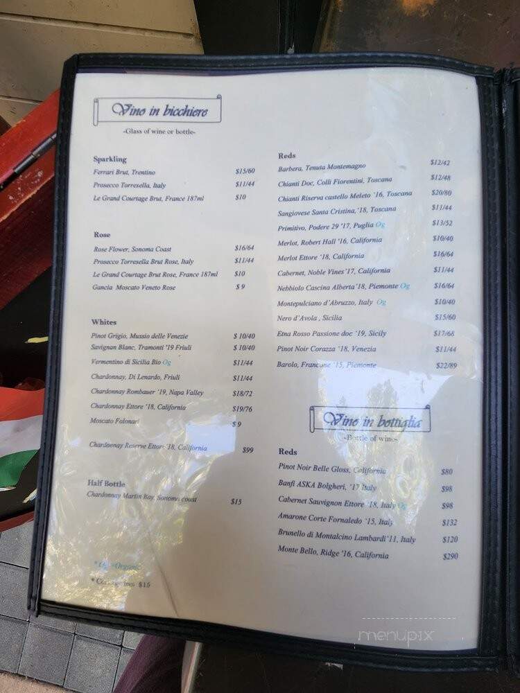 Sweet Sicily - Sunnyvale, CA menu_pic