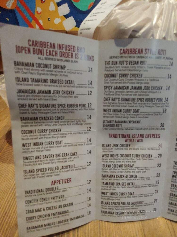 The Bun Hut - New York, NY menu_pic