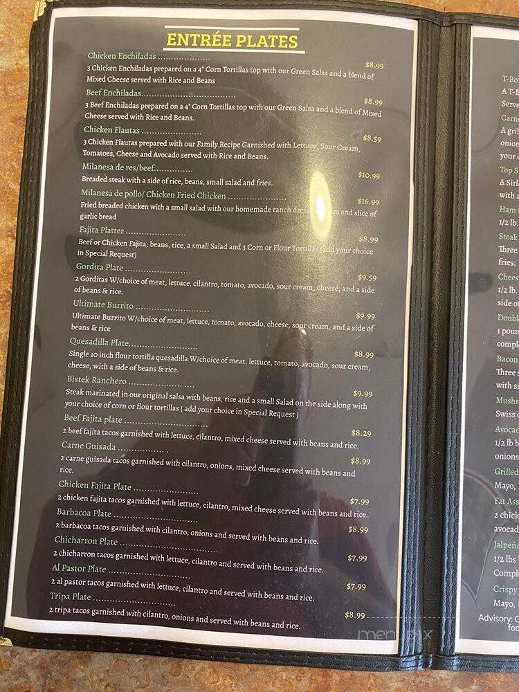 Huahuasco Grill Mexican Cuisine - Pflugerville, TX menu_pic
