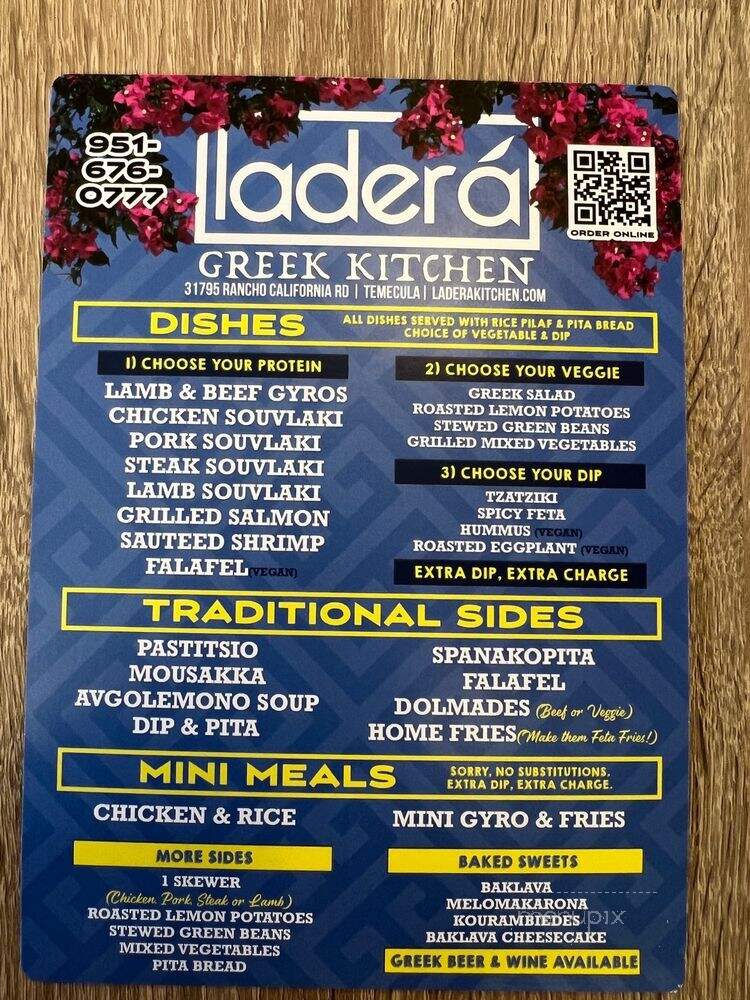 Ladera Greek Kitchen - Temecula, CA
