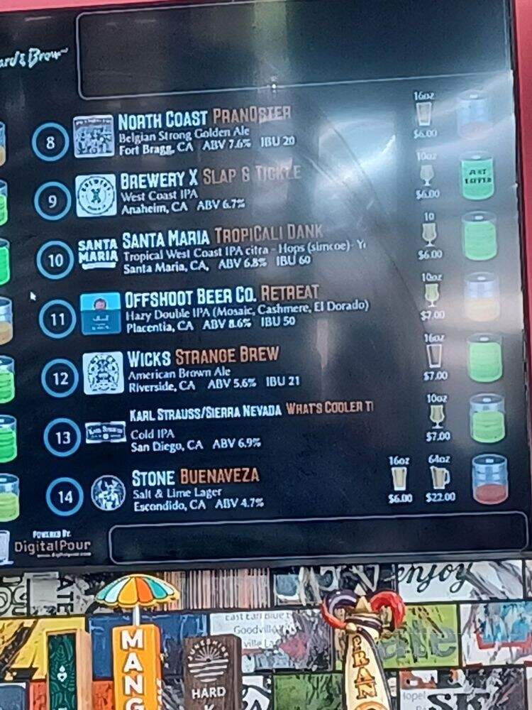 Board & Brew - Temecula, CA menu_pic