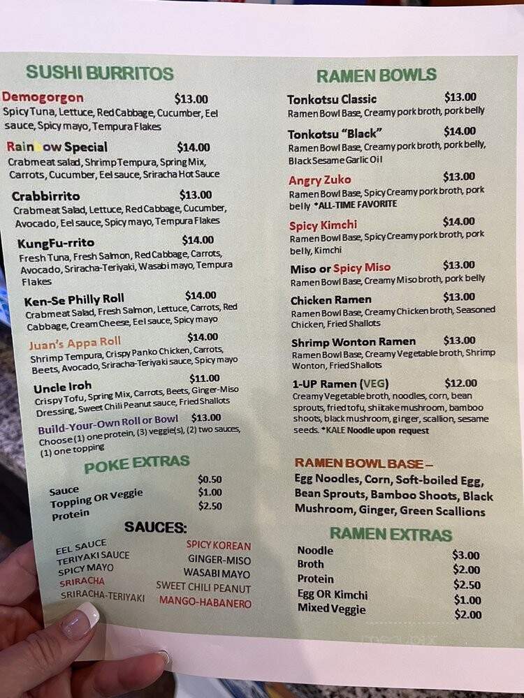 Poke Burri - Houston, TX menu_pic