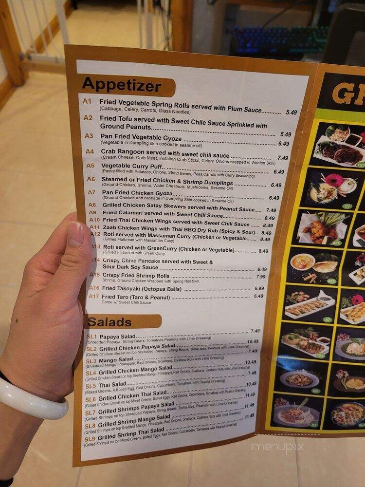 Grace Thai Restaurant - Elmhurst, NY menu_pic