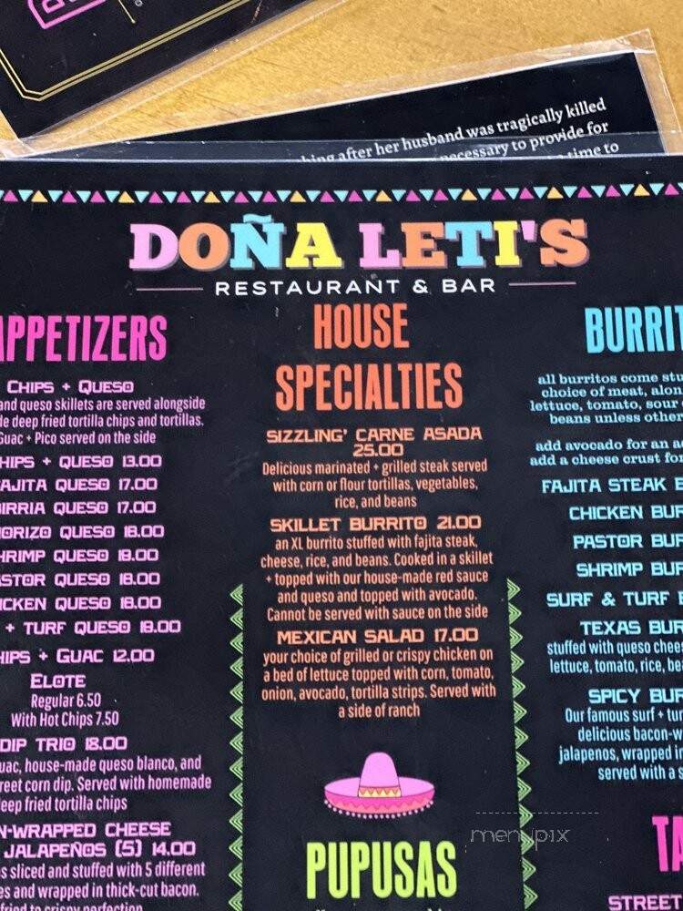 Frutas DoNa Leti - Houston, TX menu_pic