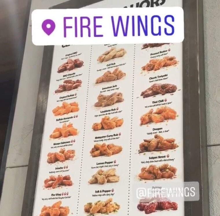 Fire Wings - Houston, TX menu_pic